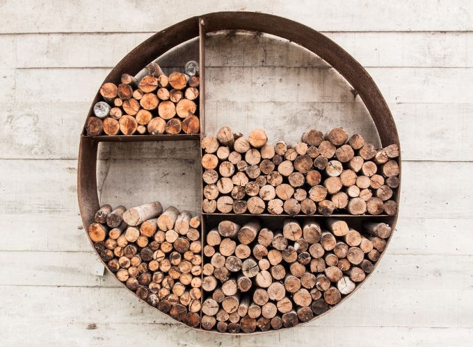 Come conservare la legna da ardere.