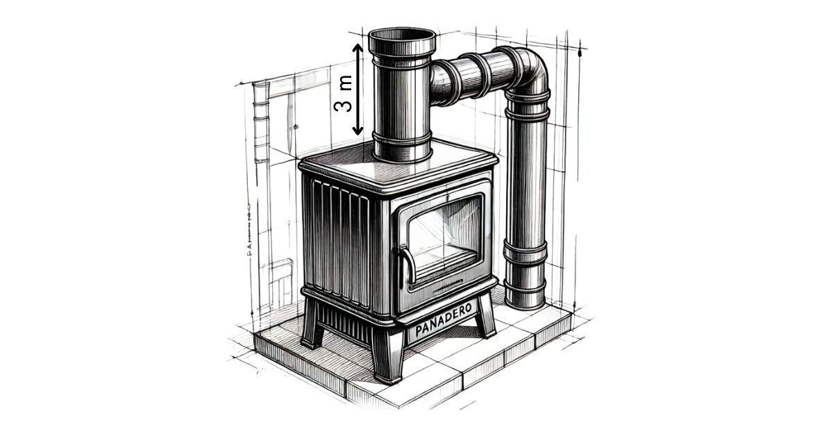 tubo per stufa a legna