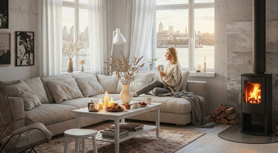 Hygge Estufa de leña